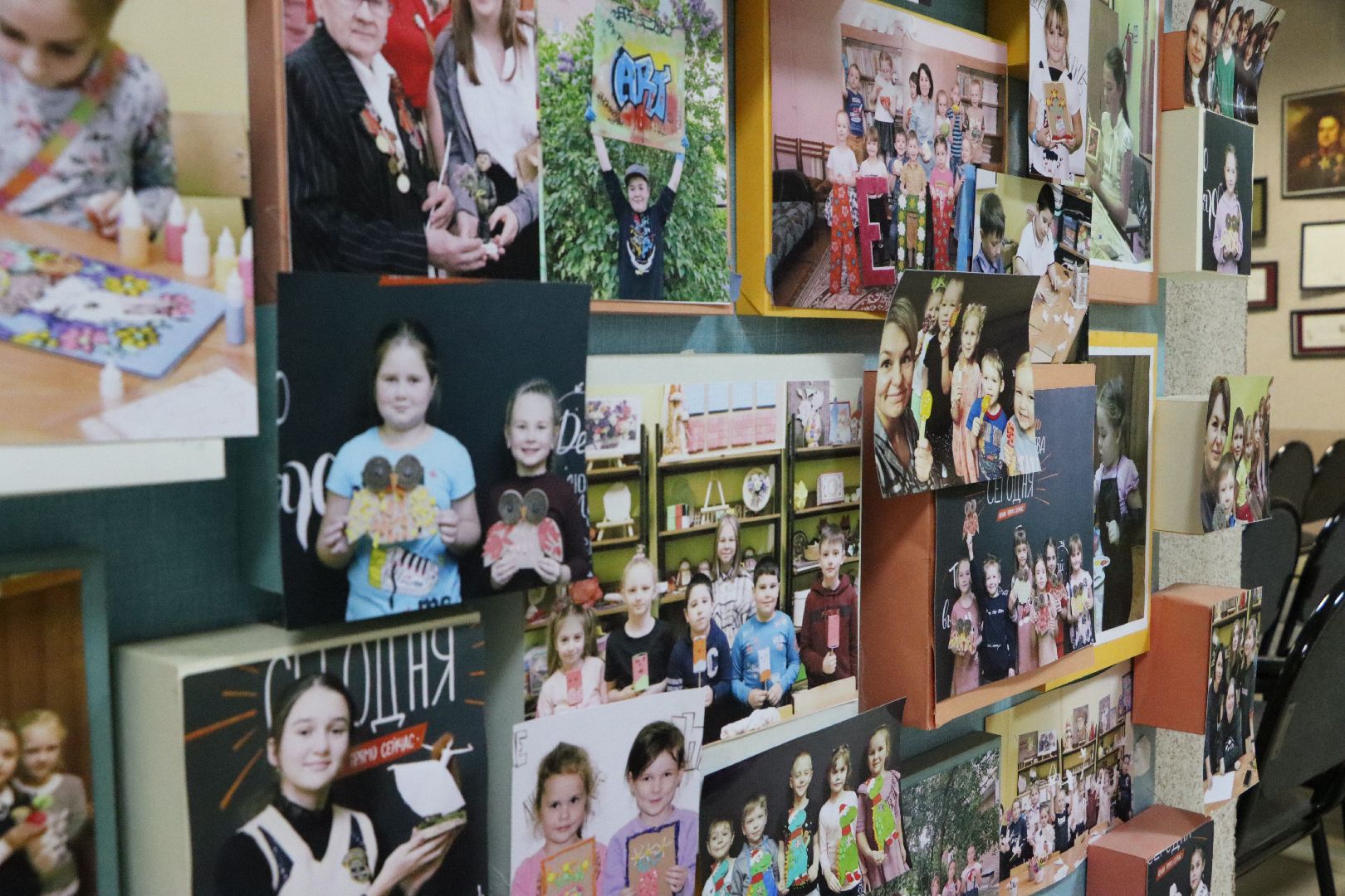 Серебряные Пруды, дом детского творчества, культурный центр Наследие, дизайн, деревянная сказка, творчество ждетей, дети,