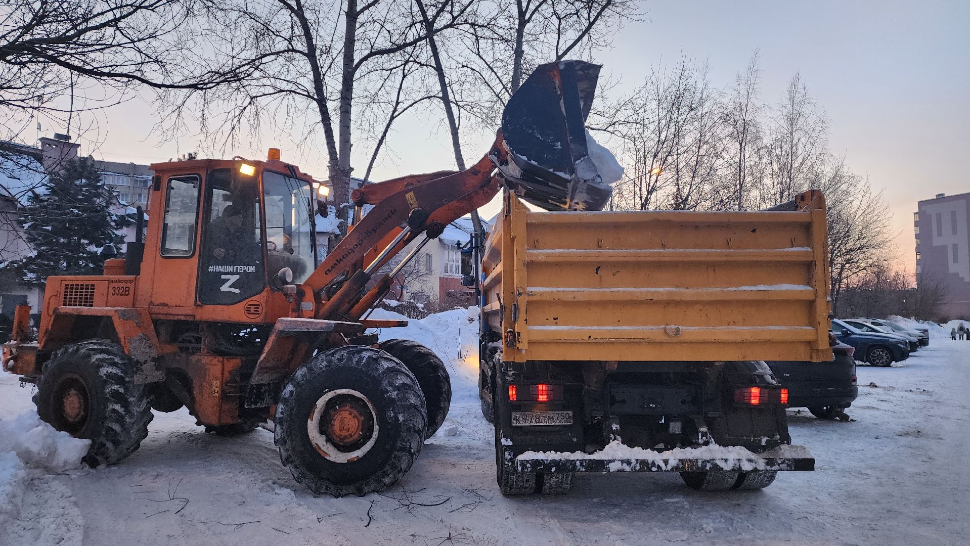 Подмосковье, Городской округ Пушкинский, Ивантеевка, городское хозяйство ивантеевка, Вывоз снега, ЖКХ,