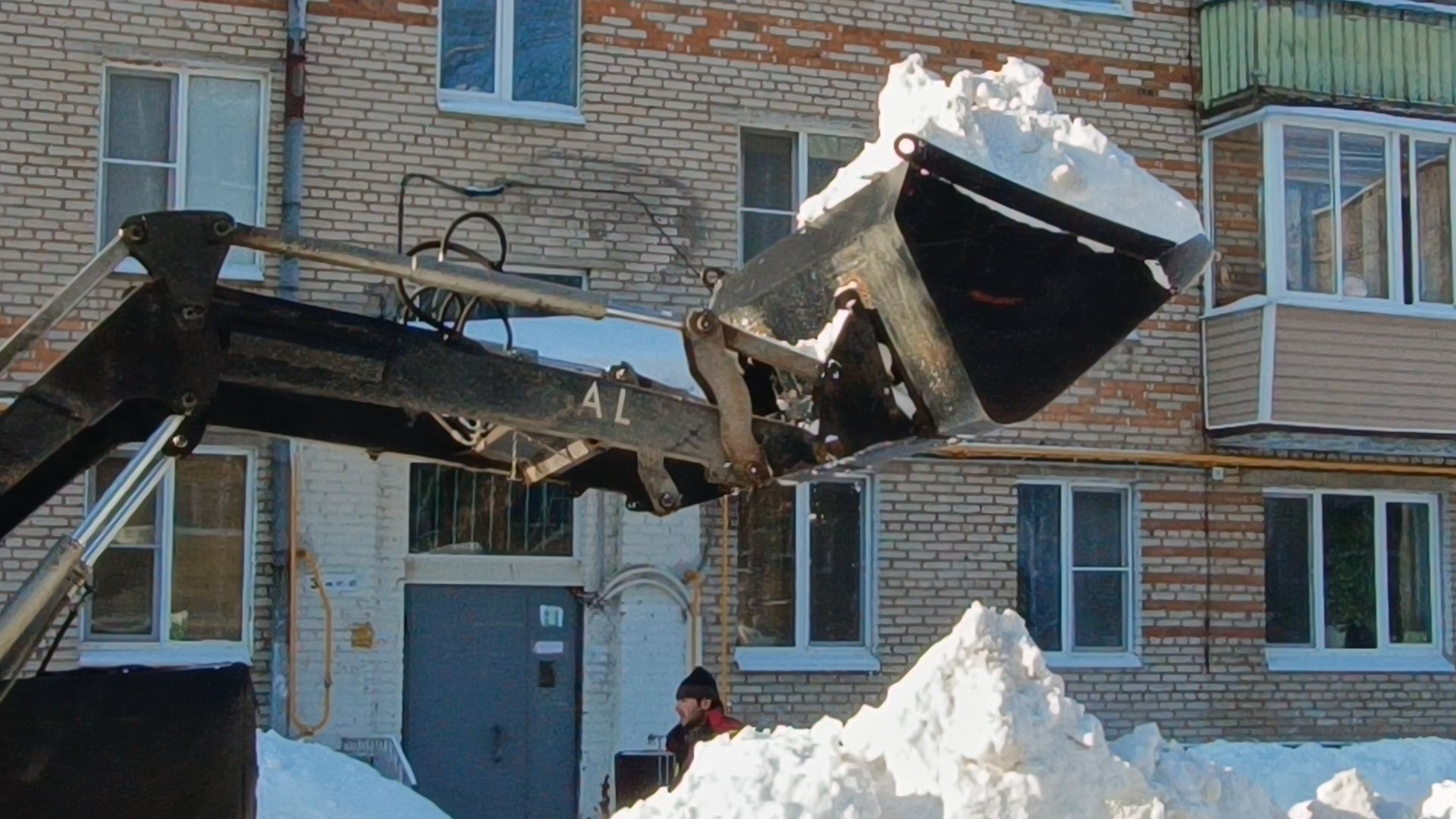 субботник, уборка снега, уборка дворов,