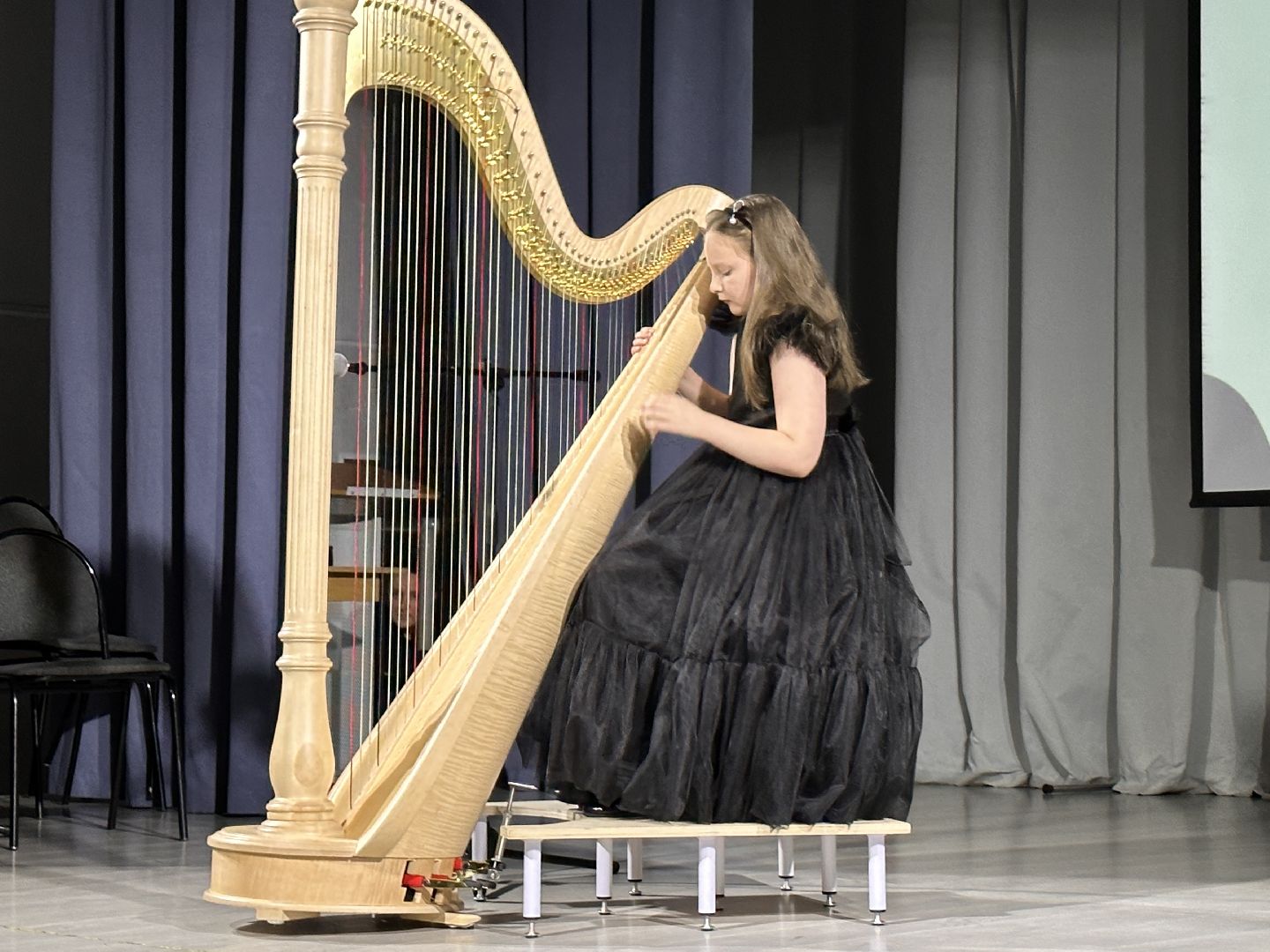 Музыкальная мозаика, Арфа, Юные таланты,