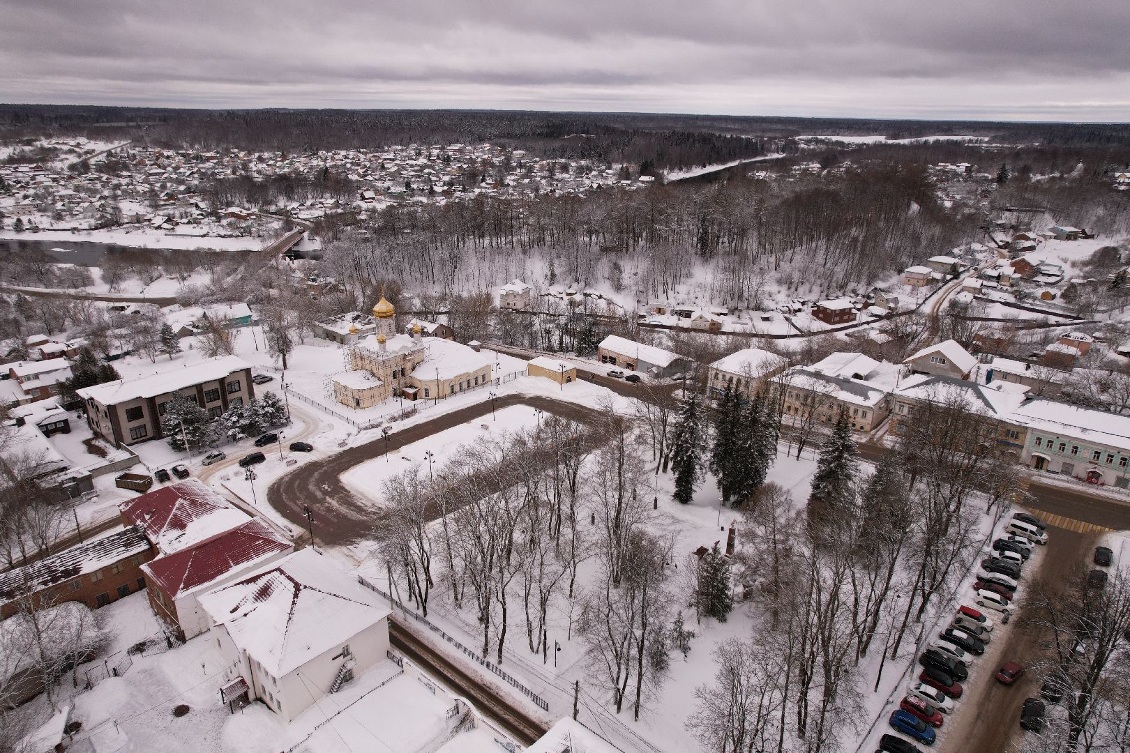 видео с коптера, стадион,