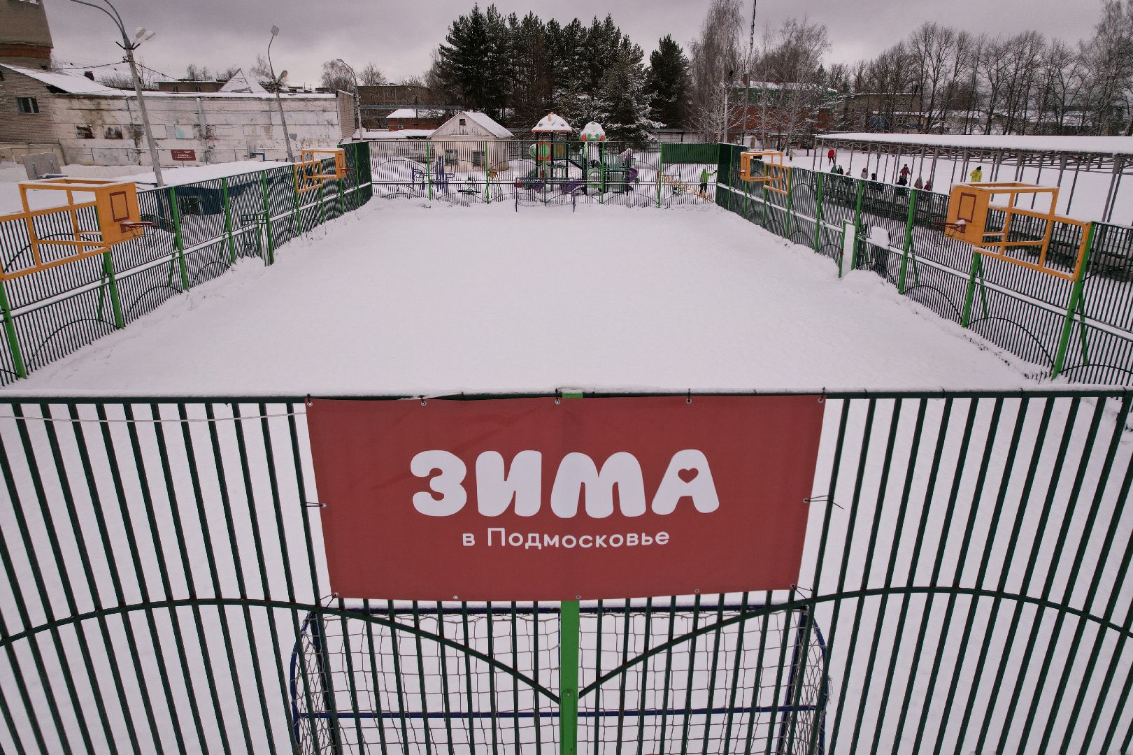 видео с коптера, стадион,