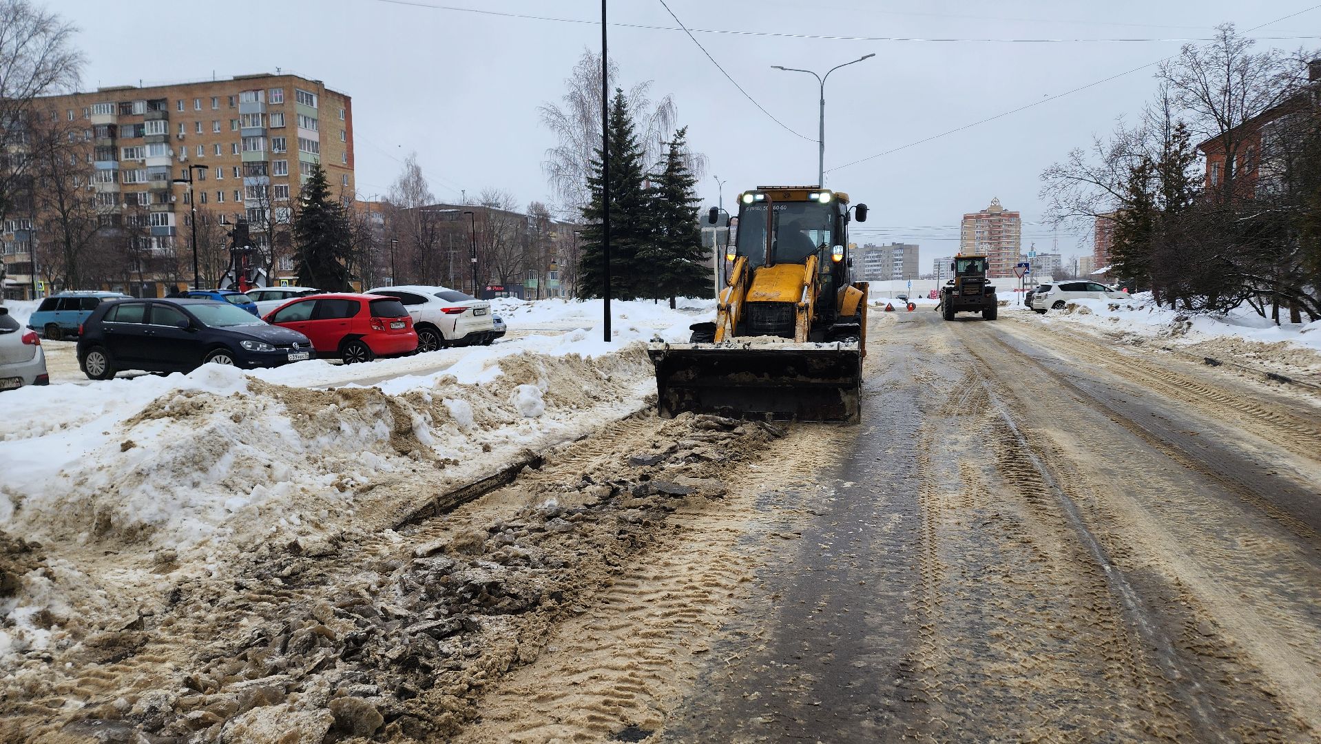Ступино, благоустройство, уборка улиц от снега ступино,