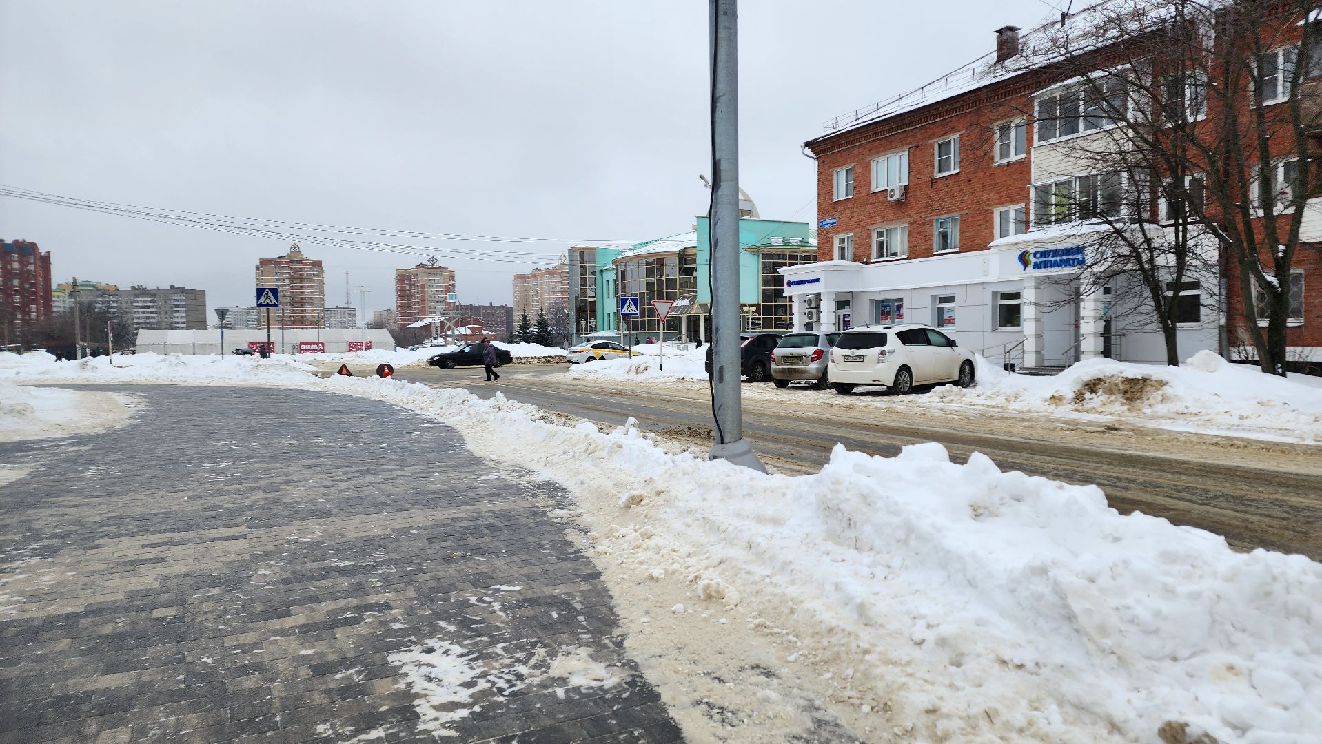 Ступино, благоустройство, уборка улиц от снега ступино,