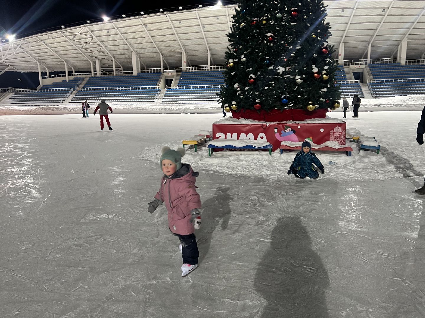 катание на коньках, активности, спорт, хобби, Жуковский, каток,