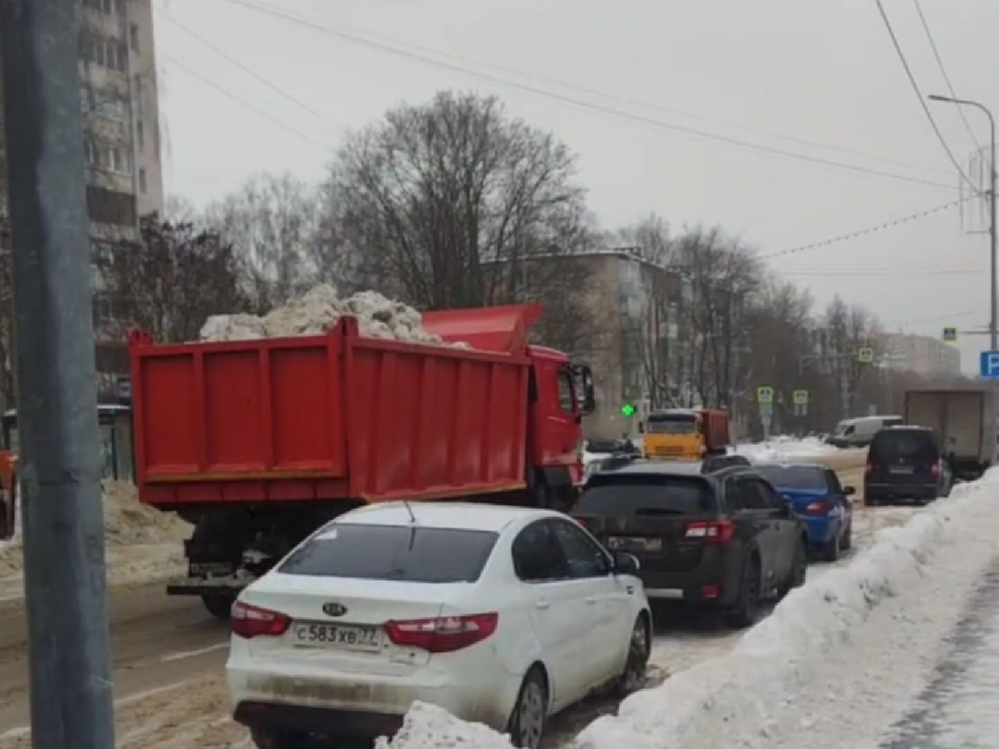 Уборка снега, Уборки города, Машинная уборка, Жкх, коммунальные службы, Дубна,