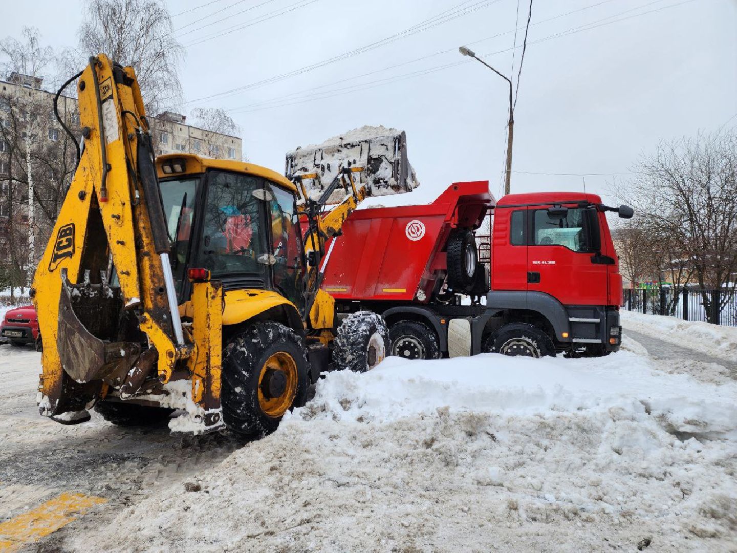 мытищи, уборка снега, Ледяной дождь, Улица Индустриальная,