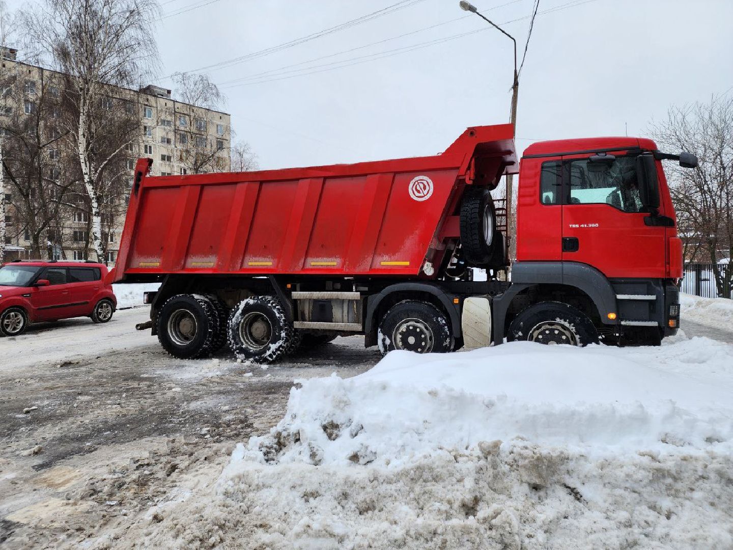 мытищи, уборка снега, Ледяной дождь, Улица Индустриальная,
