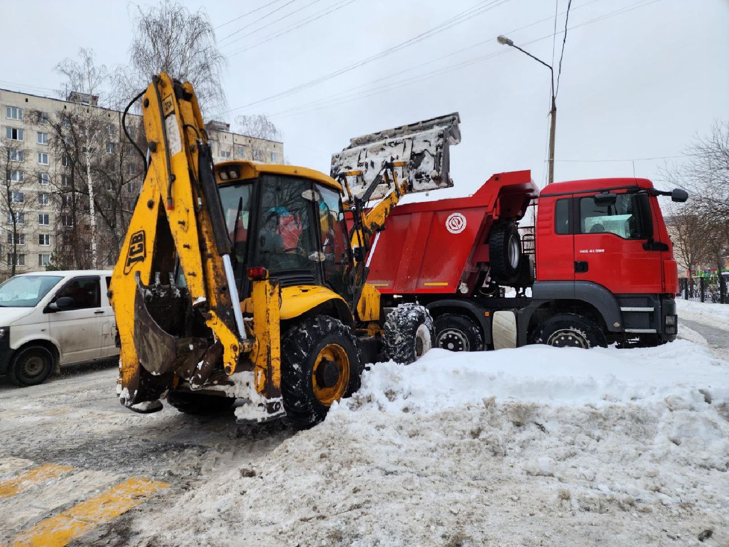 мытищи, уборка снега, Ледяной дождь, Улица Индустриальная,