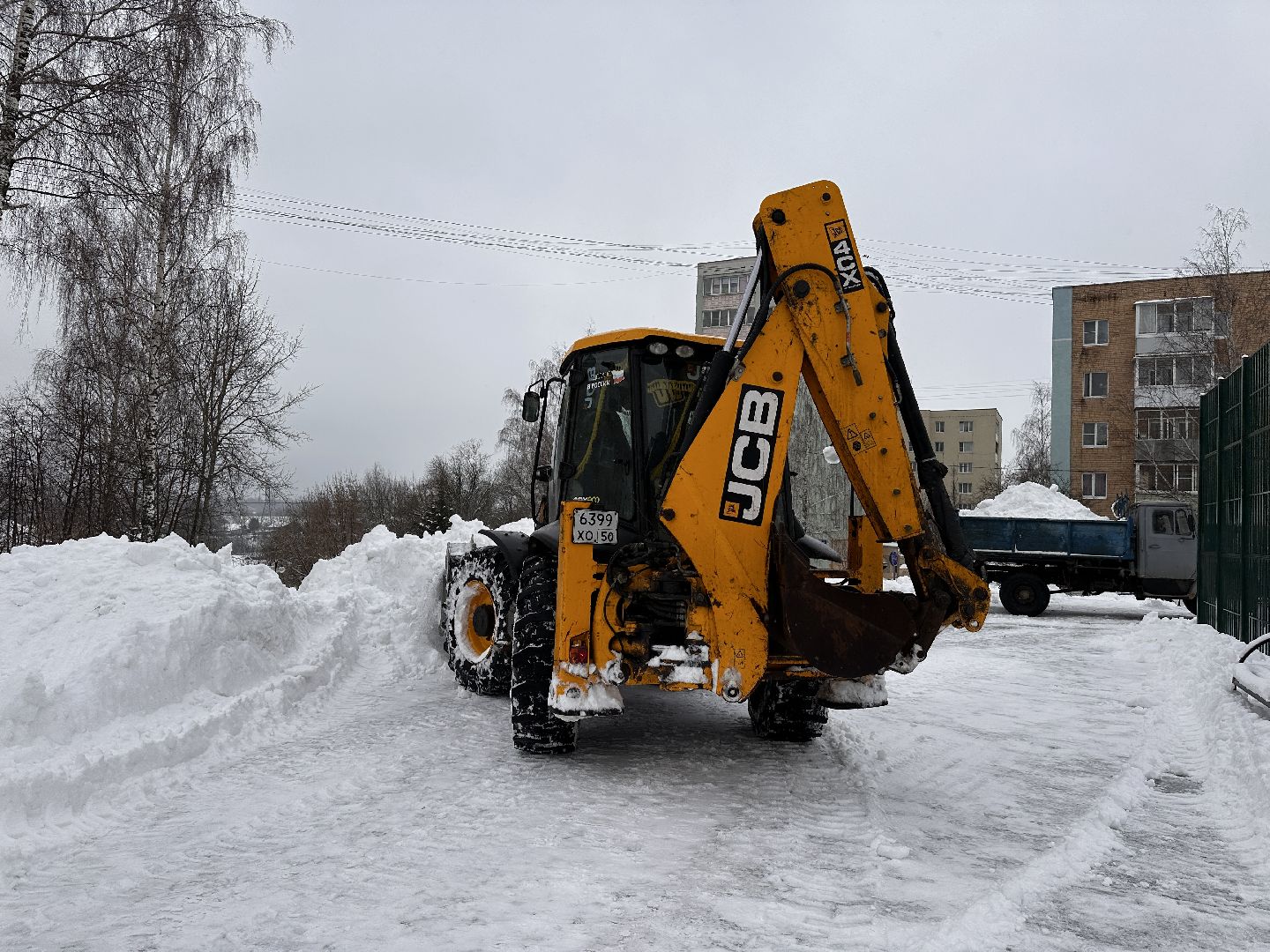 Клин, общество, ЖКХ, уборка дорог, снег,