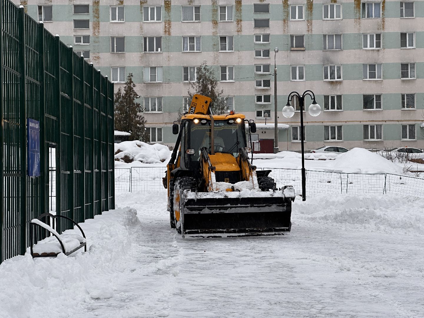 Клин, общество, ЖКХ, уборка дорог, снег,