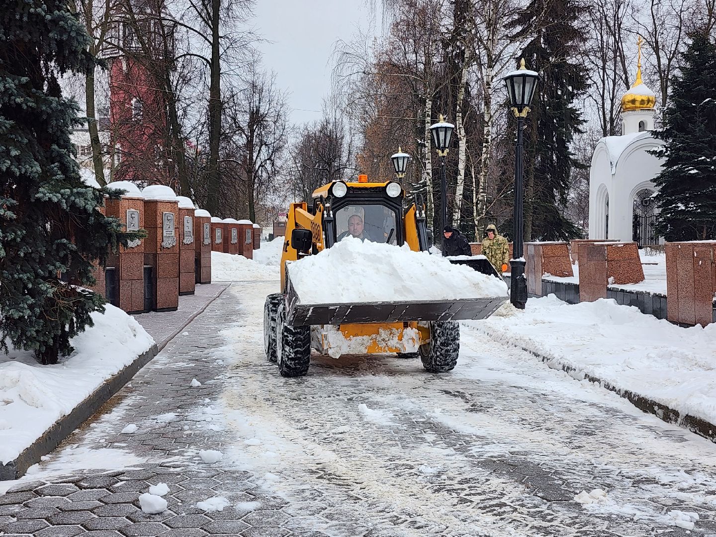 уборка снега, коммунальные службы, погода, Ногинск, Богородский городской округ,