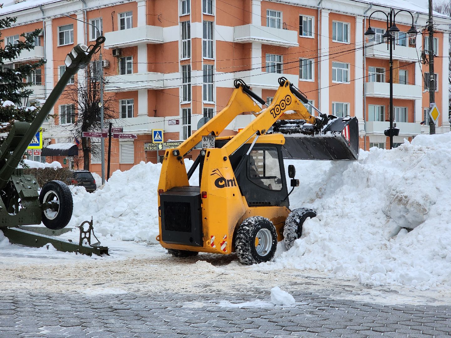 уборка снега, коммунальные службы, погода, Ногинск, Богородский городской округ,
