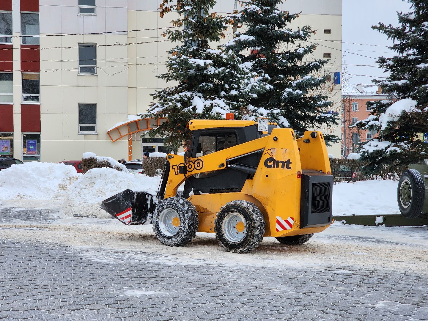 уборка снега, коммунальные службы, погода, Ногинск, Богородский городской округ,