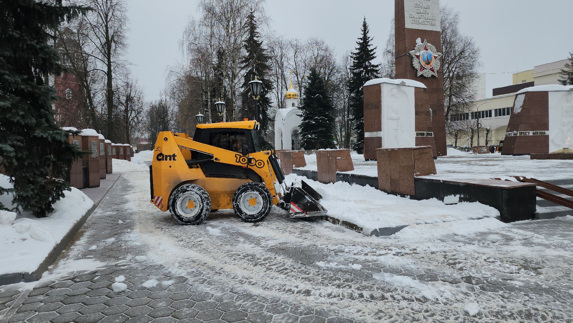 уборка снега, коммунальные службы, погода, Ногинск, Богородский городской округ,