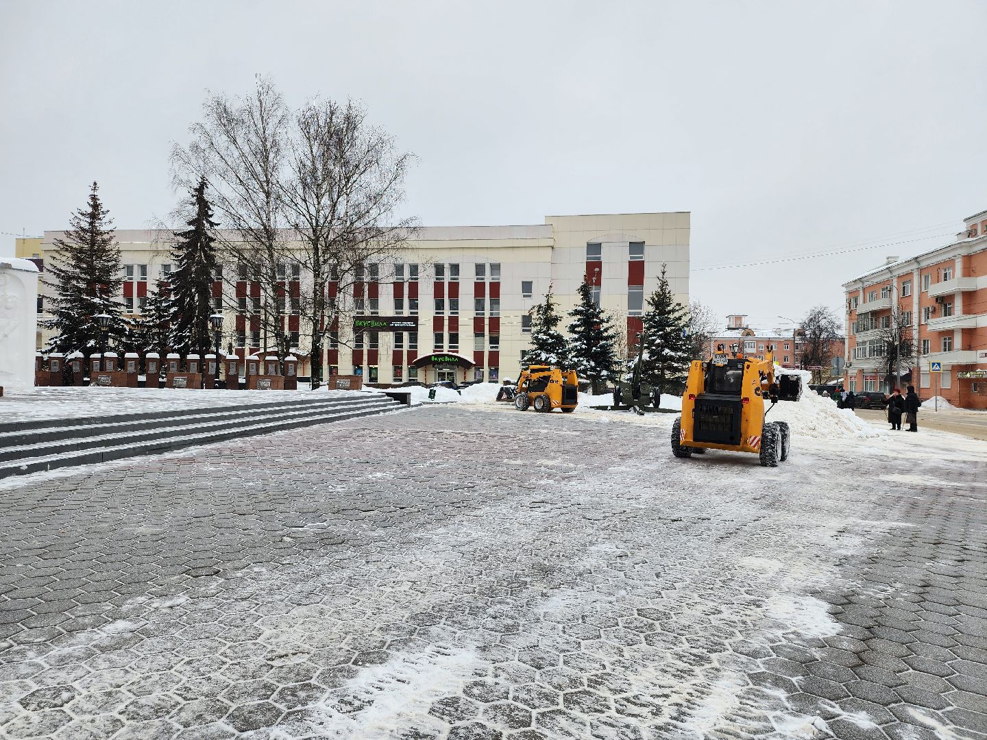 уборка снега, коммунальные службы, погода, Ногинск, Богородский городской округ,
