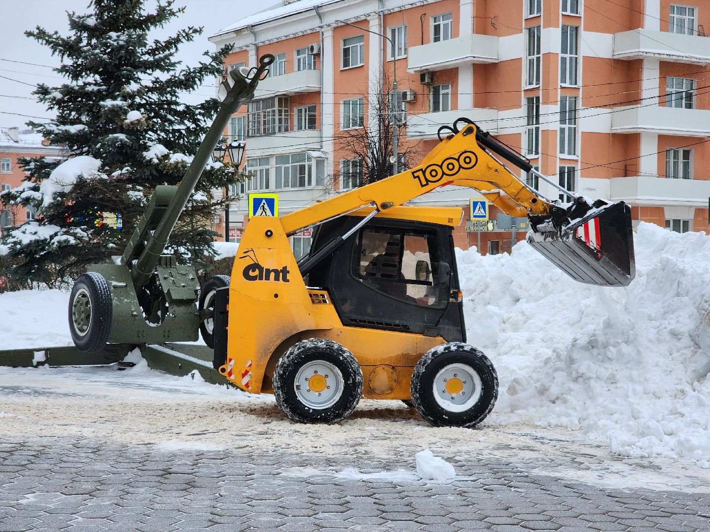 уборка снега, коммунальные службы, погода, Ногинск, Богородский городской округ,
