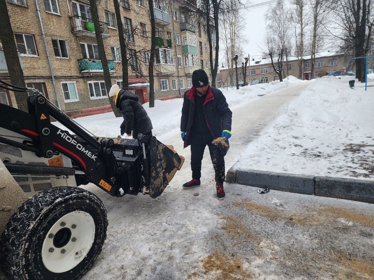 шатура, ледяной дождь, гололед, гололедица, жкх, наш дом шатура,