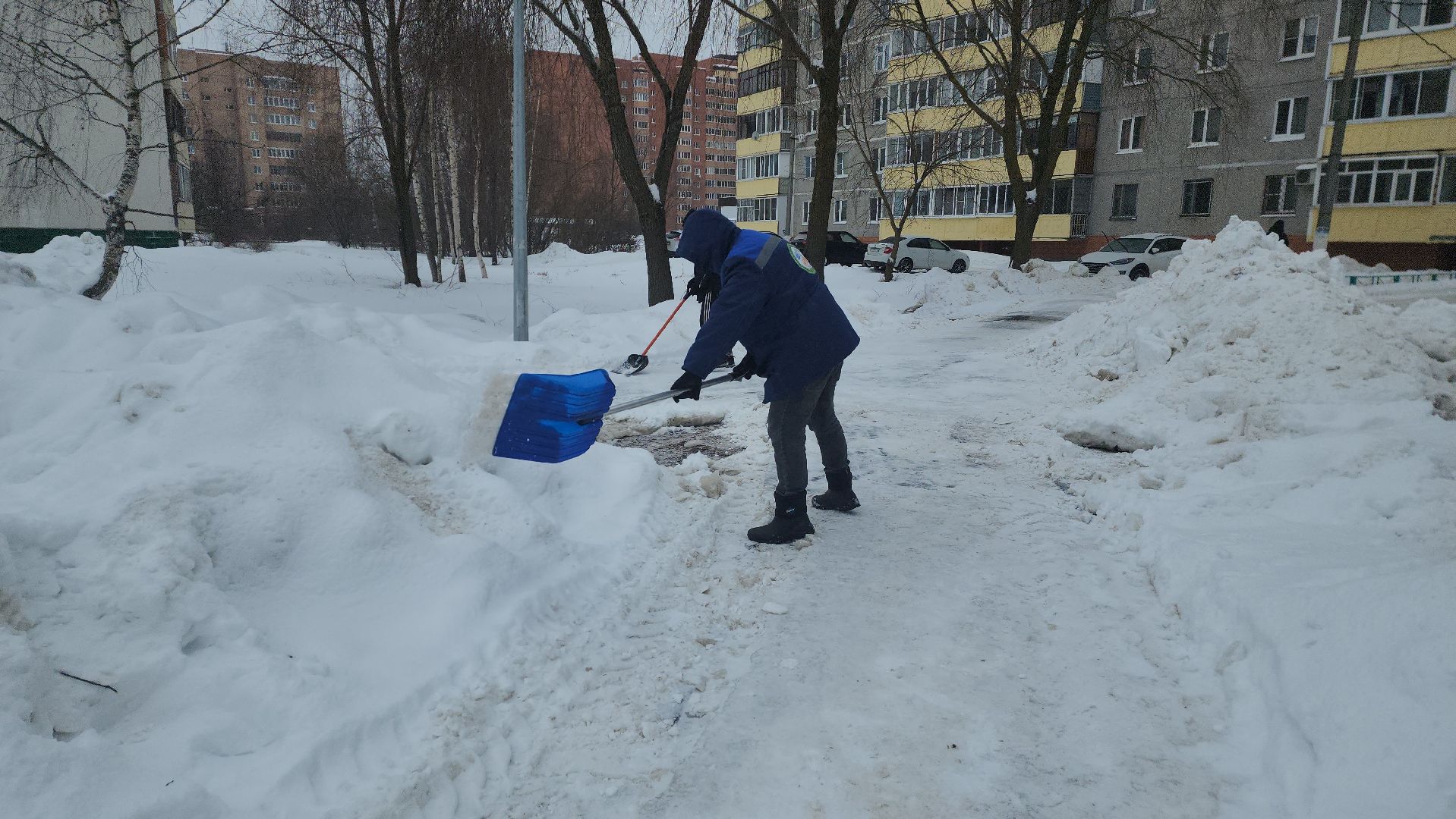 шатура, ледяной дождь, гололед, гололедица, жкх, наш дом шатура,