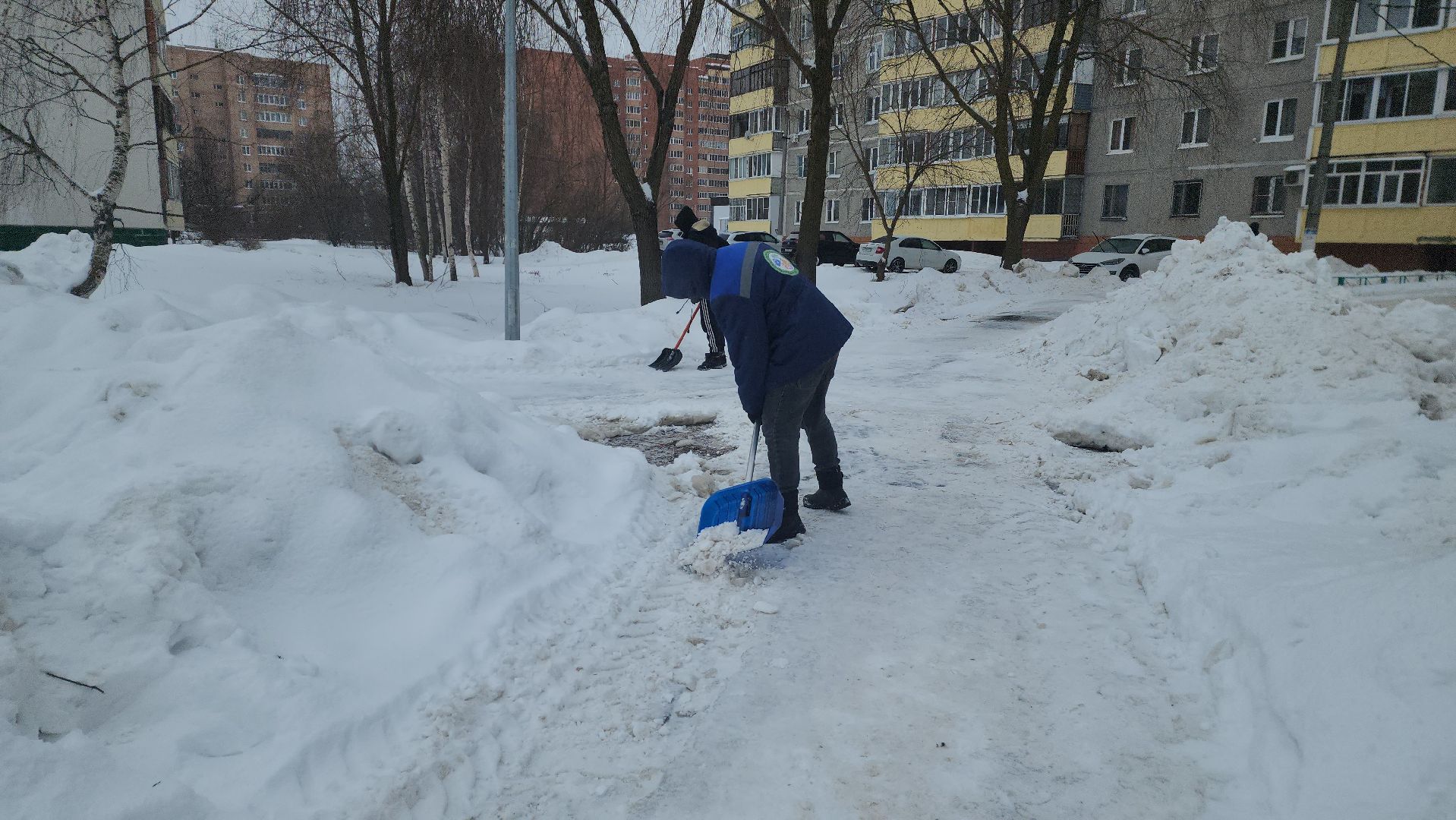 шатура, ледяной дождь, гололед, гололедица, жкх, наш дом шатура,