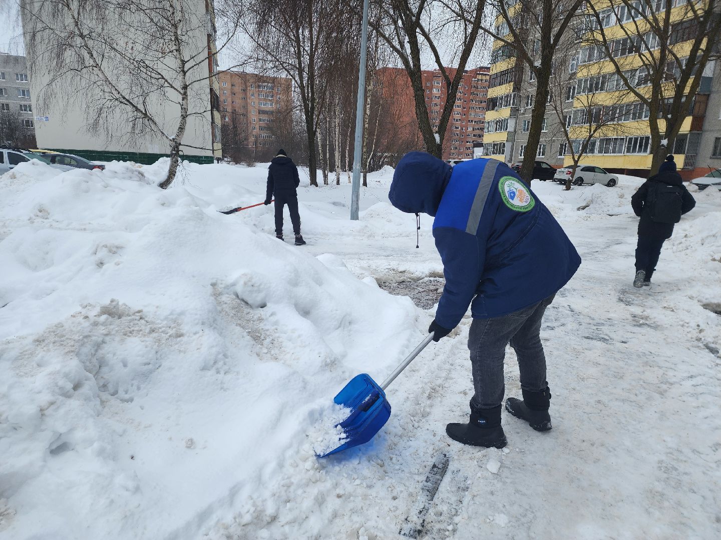 шатура, ледяной дождь, гололед, гололедица, жкх, наш дом шатура,