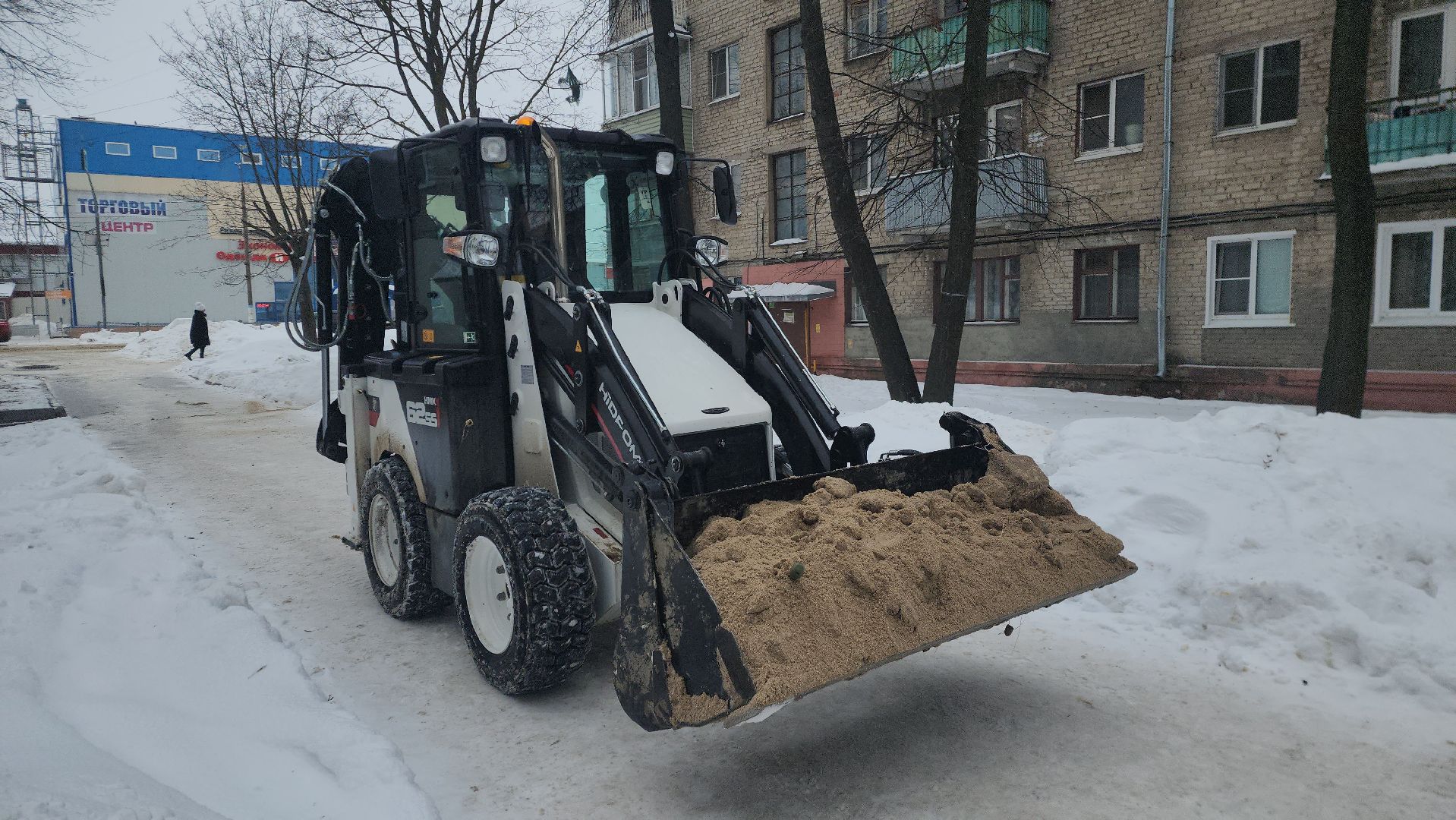 шатура, ледяной дождь, гололед, гололедица, жкх, наш дом шатура,