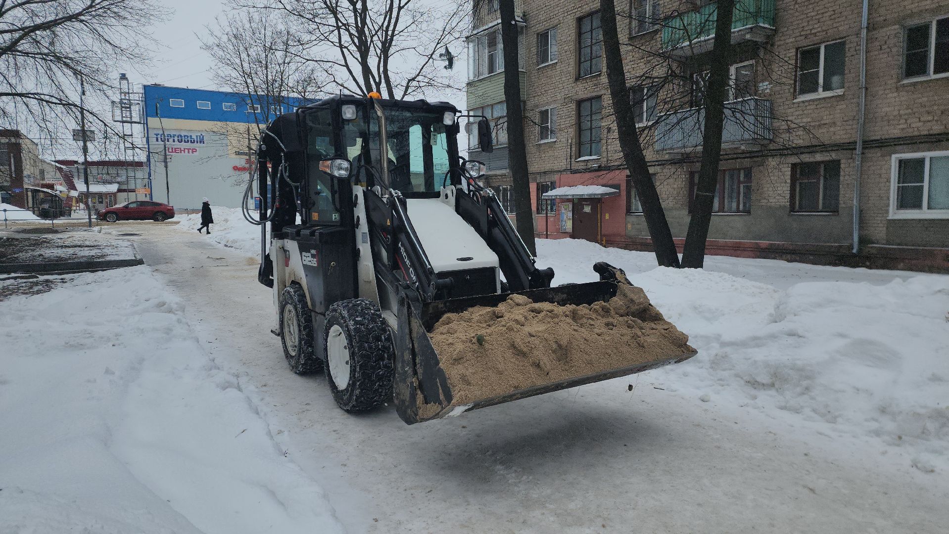 шатура, ледяной дождь, гололед, гололедица, жкх, наш дом шатура,