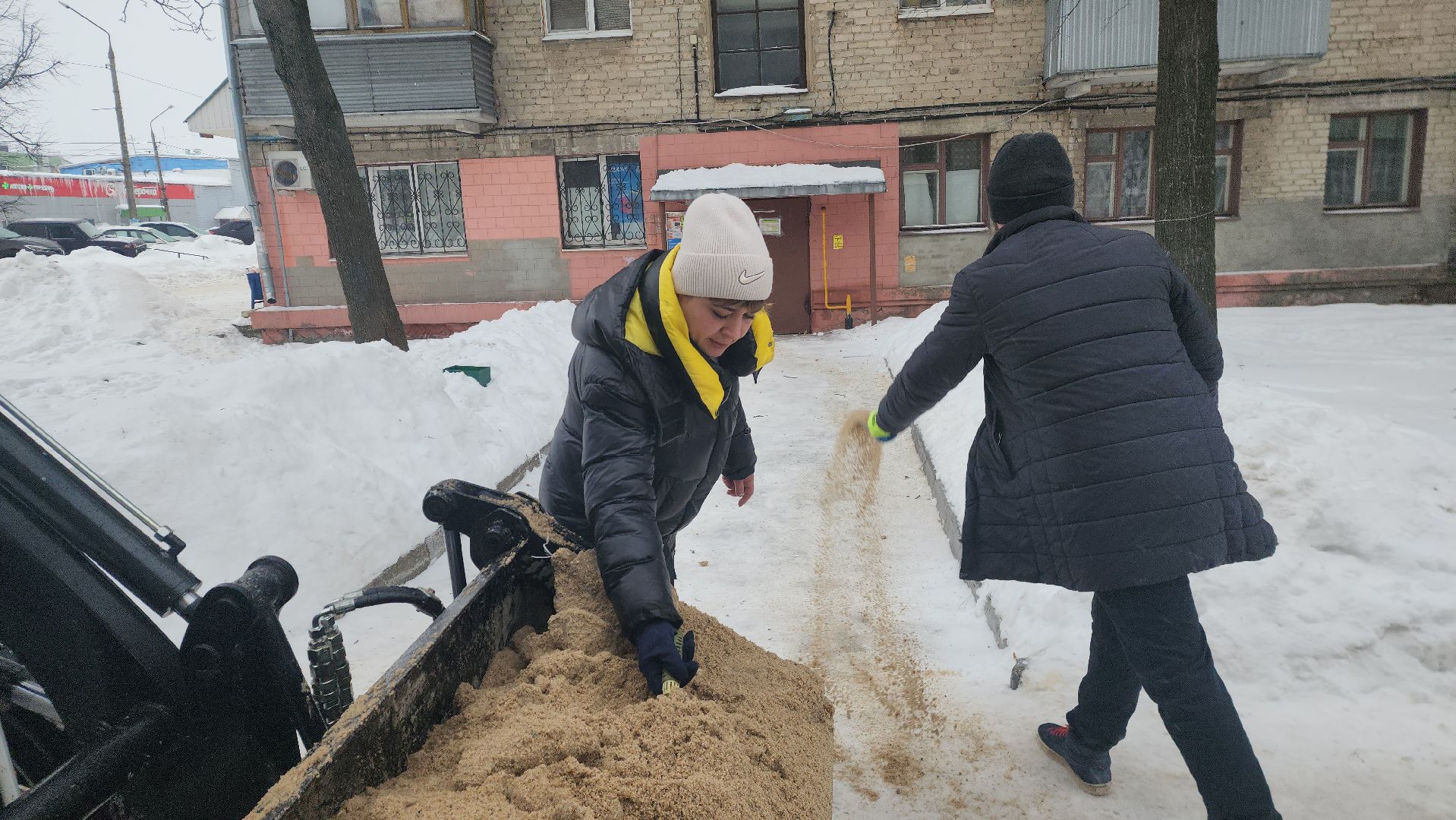шатура, ледяной дождь, гололед, гололедица, жкх, наш дом шатура,