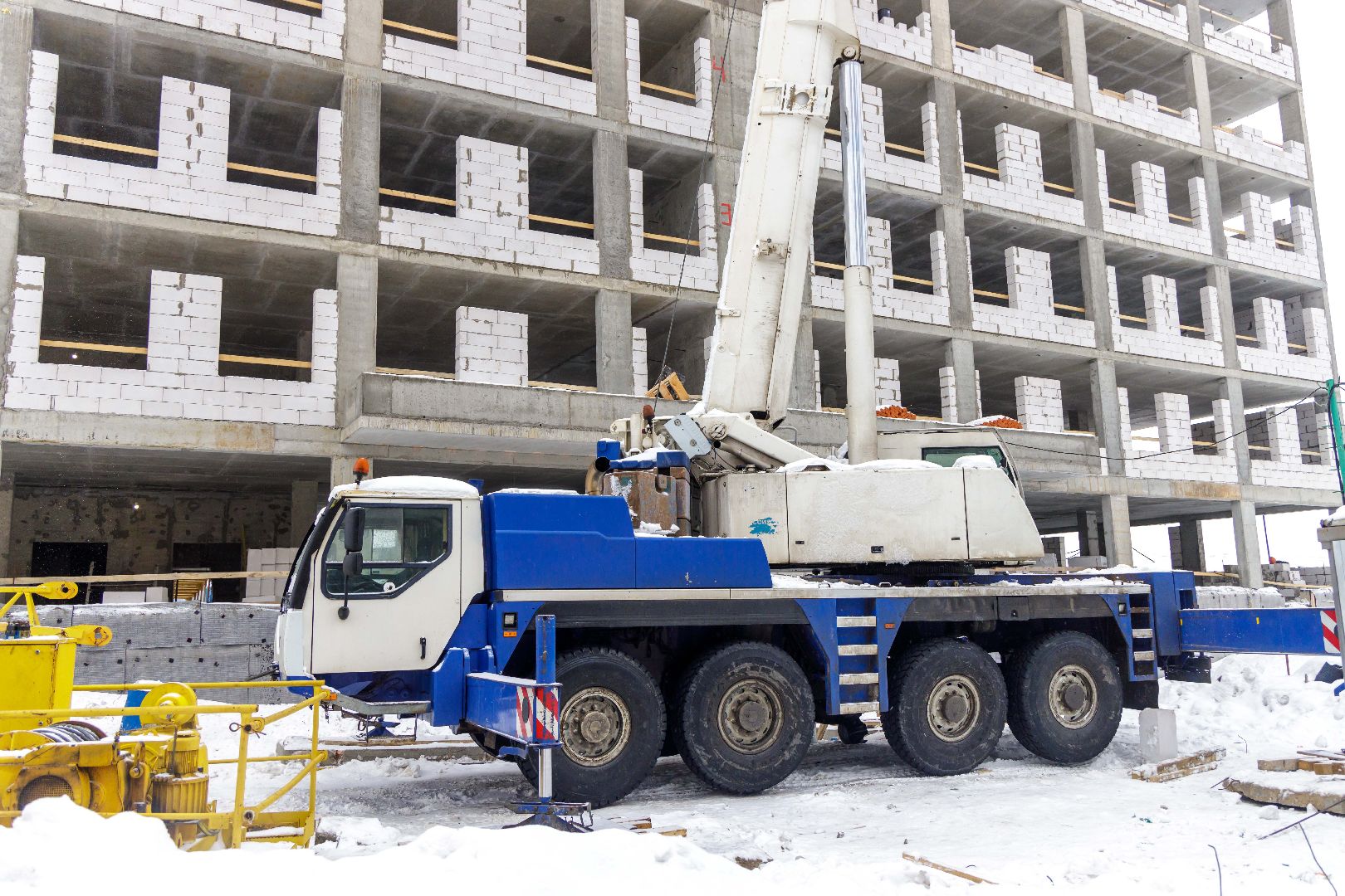 Люберцы, новая поликлиника, строители,