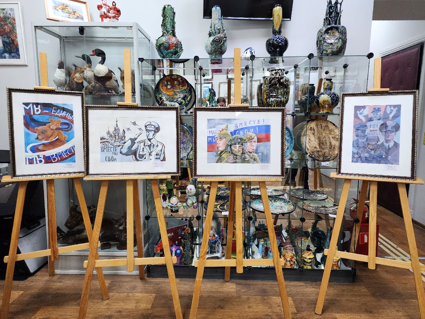 выставка, Ногинская детская художественная школа,