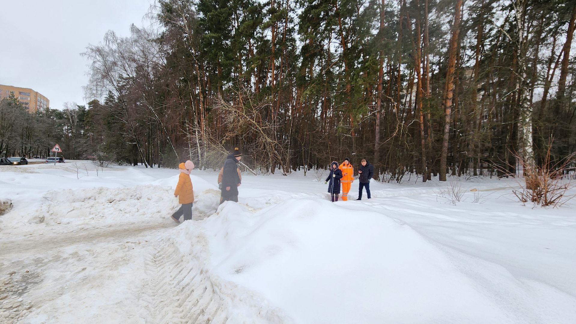 благоуйстройство, протвино, ледяной дождь, уборка снега, стихия,