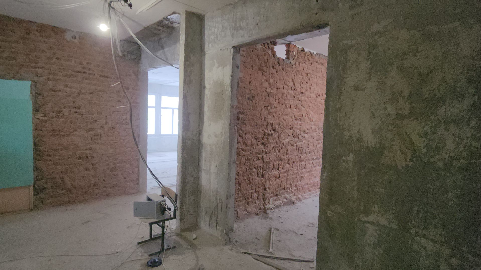 серпухов, школа 11, капитальный ремонт, образование, улица центральная, демонтажные работы,