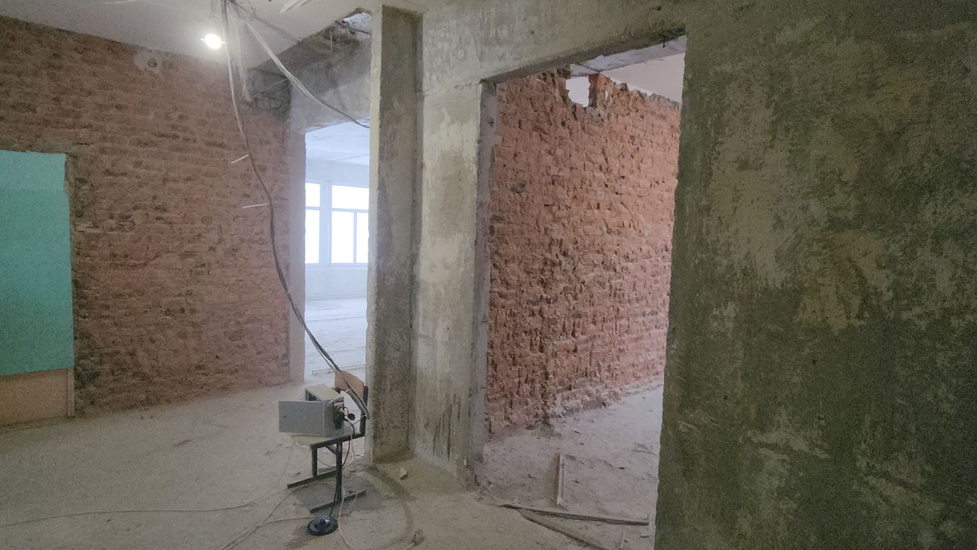 серпухов, школа 11, капитальный ремонт, образование, улица центральная, демонтажные работы,