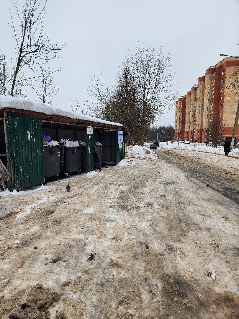контейнерные площадки, дорожные знаки,