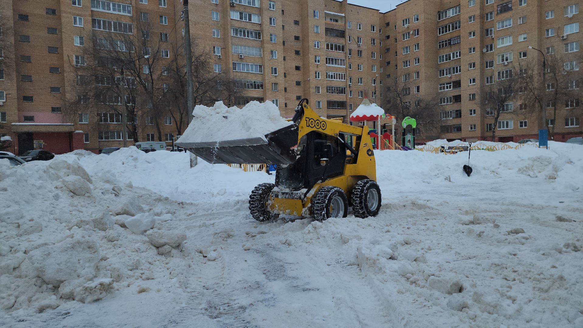 шатура, жкх подмосковье, уборка снега, дворовая территория, полигон,
