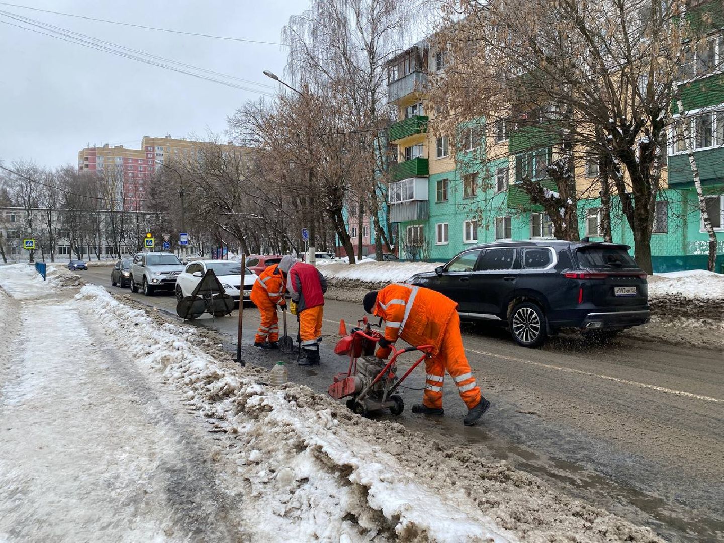 чехов, жкх, ремонт дорог, ямочный ремонт, благоуйстройство,