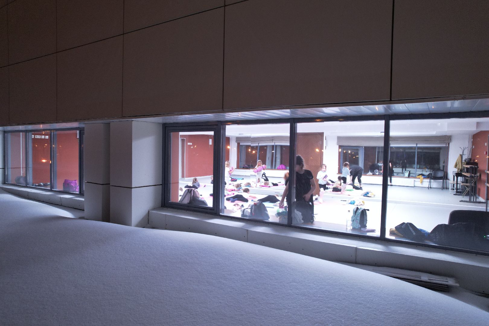 видео с коптера, ДК, Домодедово