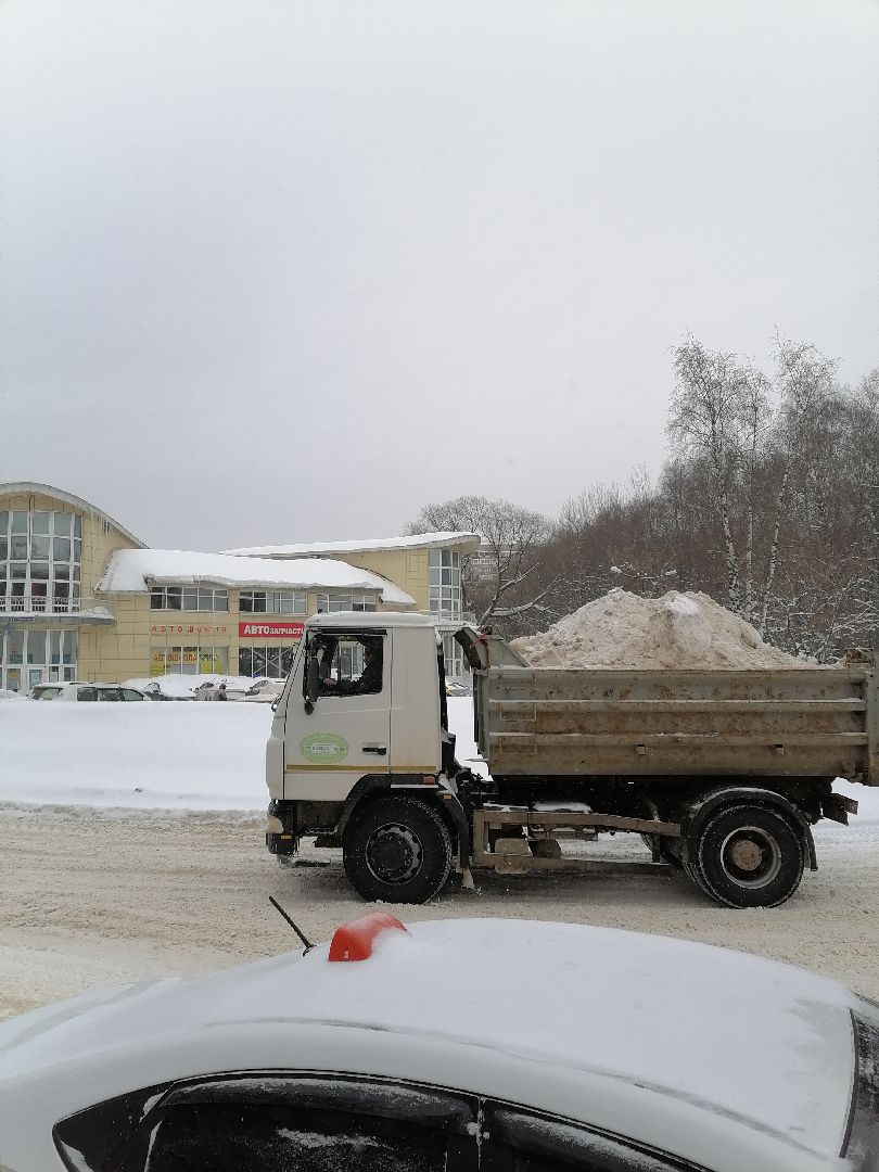 снег и наледь, лобня, уборка дворов,