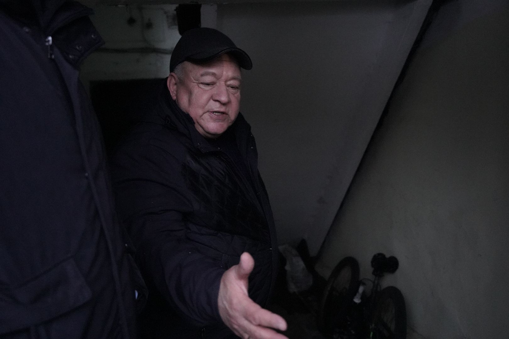 встреча с жителями, Рошаль, большая шатура, встреча во дворе,