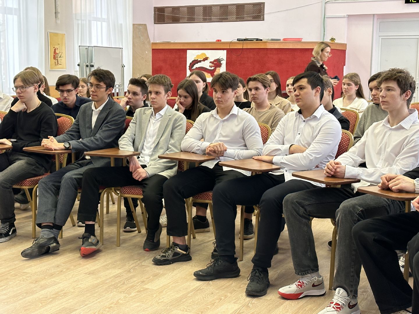 Одинцово, Гимназия 4, Уроки мужества,