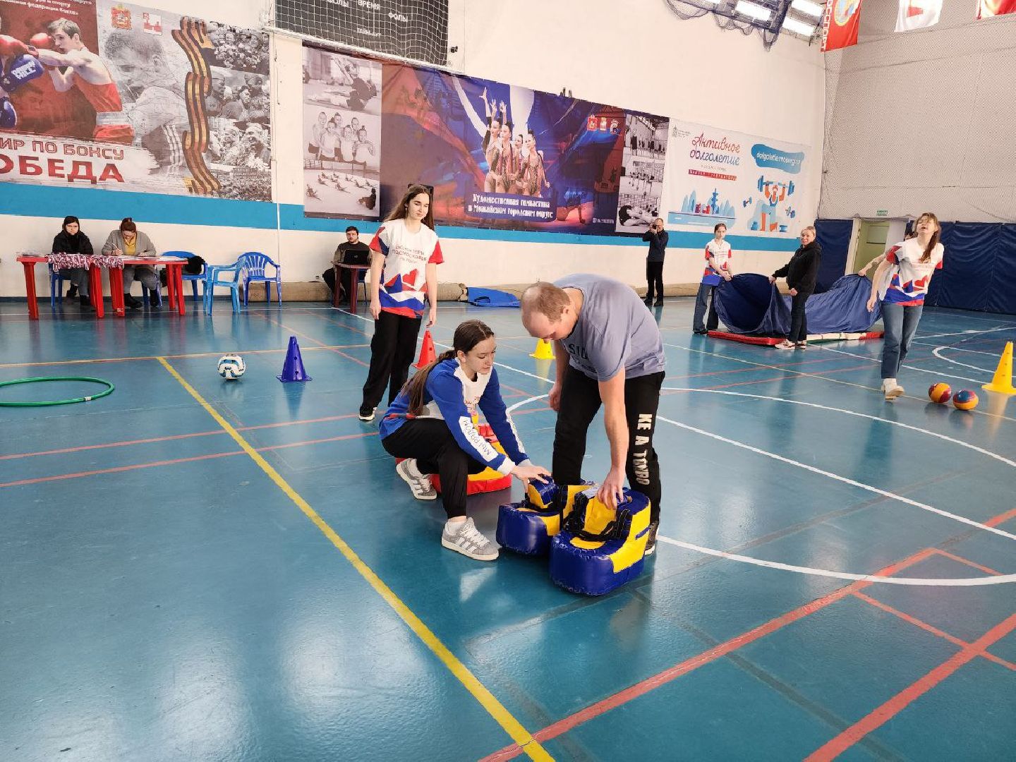 можайск, можайский городской округ, подмосковье, спартакиада, спорт, лица с ОВЗ, соревнования, дворец спорта, дети, команды, медали, победители,