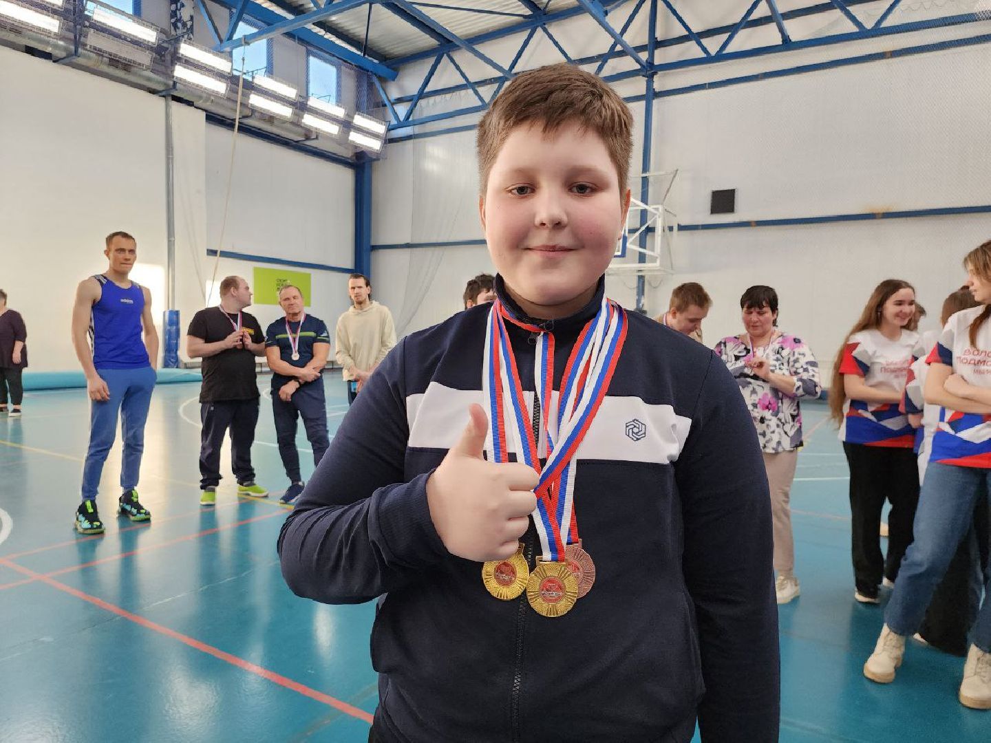 можайск, можайский городской округ, подмосковье, спартакиада, спорт, лица с ОВЗ, соревнования, дворец спорта, дети, команды, медали, победители,