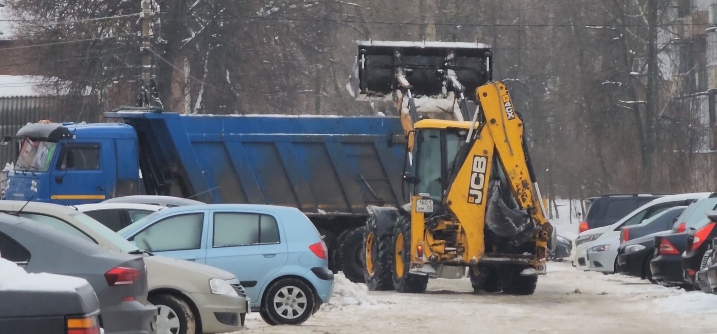 Коломна, жкх, уборка снега, парковки,