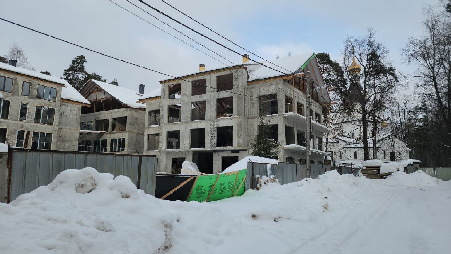 мытищи, Перловка, Московский переулок, Стройка, Незаконное строительство,