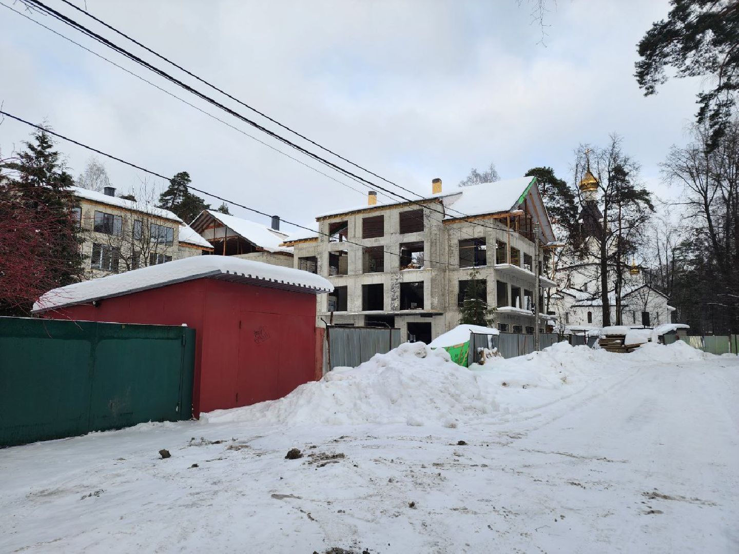 мытищи, Перловка, Московский переулок, Стройка, Незаконное строительство,