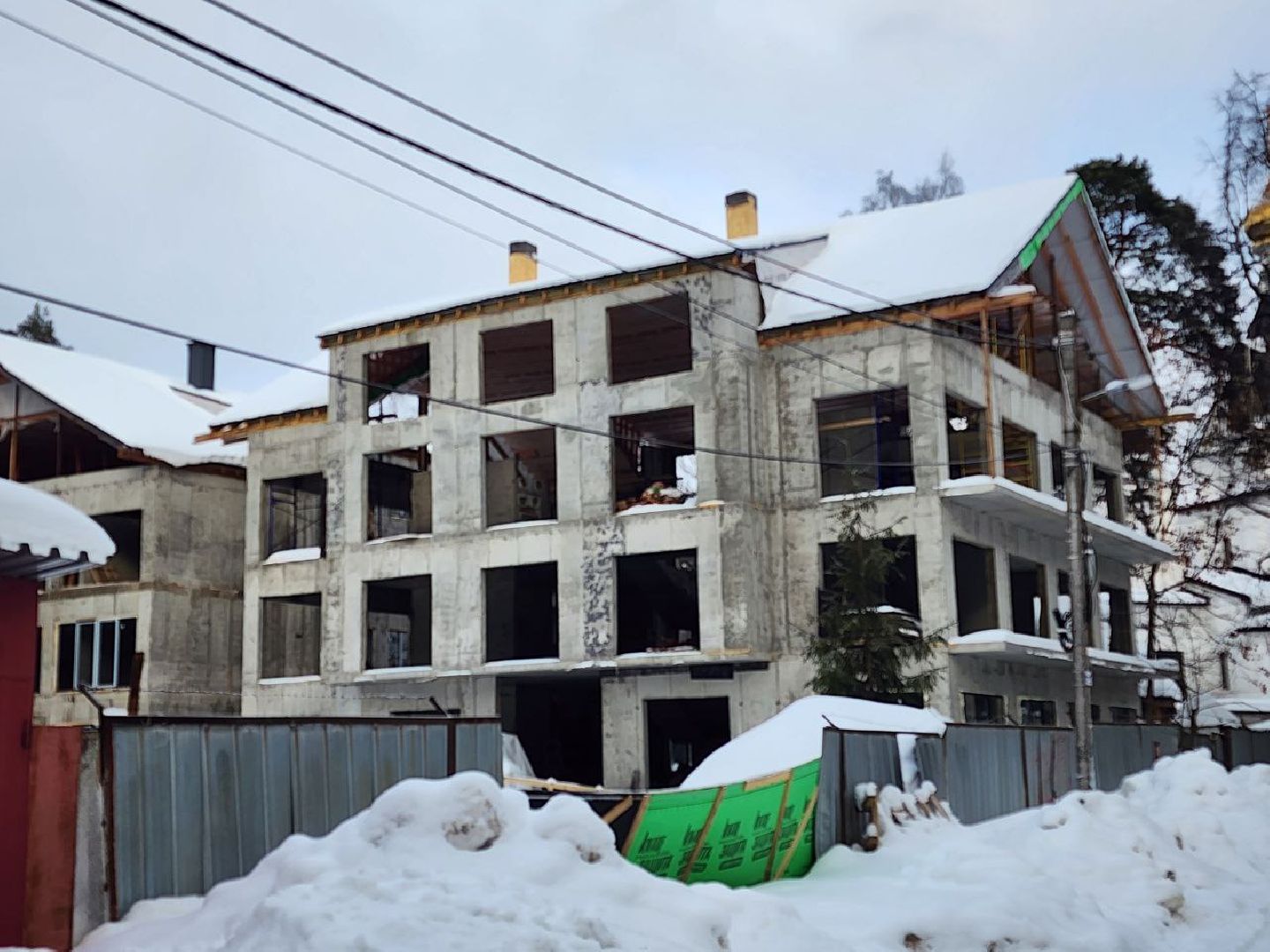 мытищи, Перловка, Московский переулок, Стройка, Незаконное строительство,