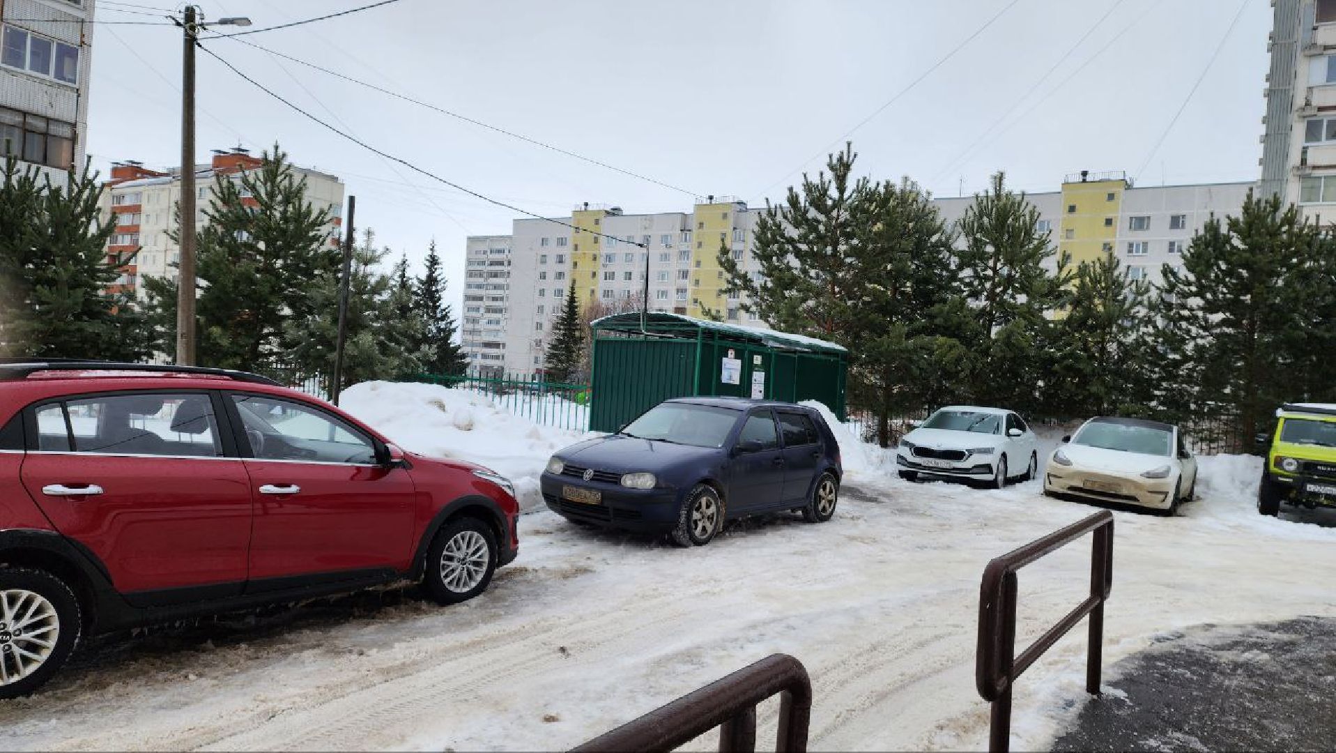 пущино, знаки запрета парковки,