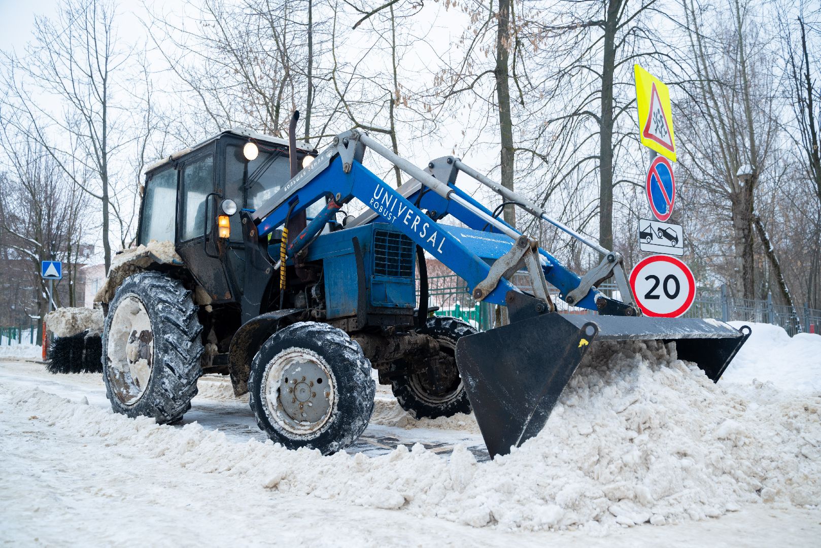 лыткарино, жкх, очистка, снег,