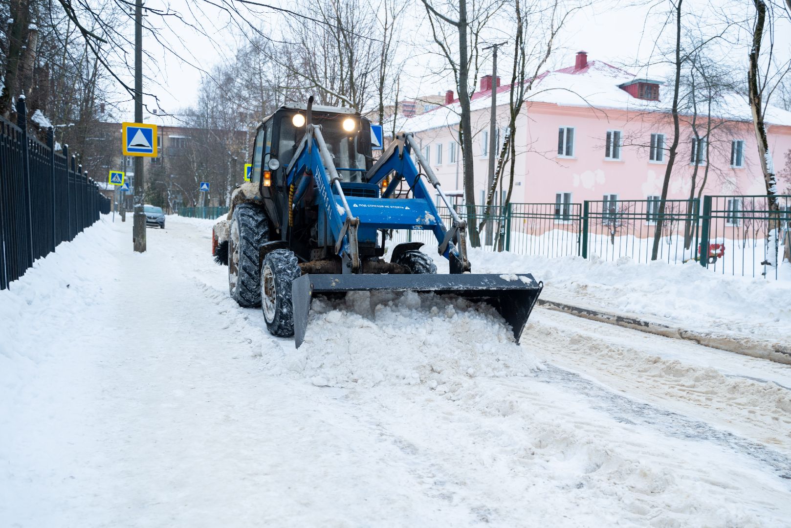 лыткарино, жкх, очистка, снег,