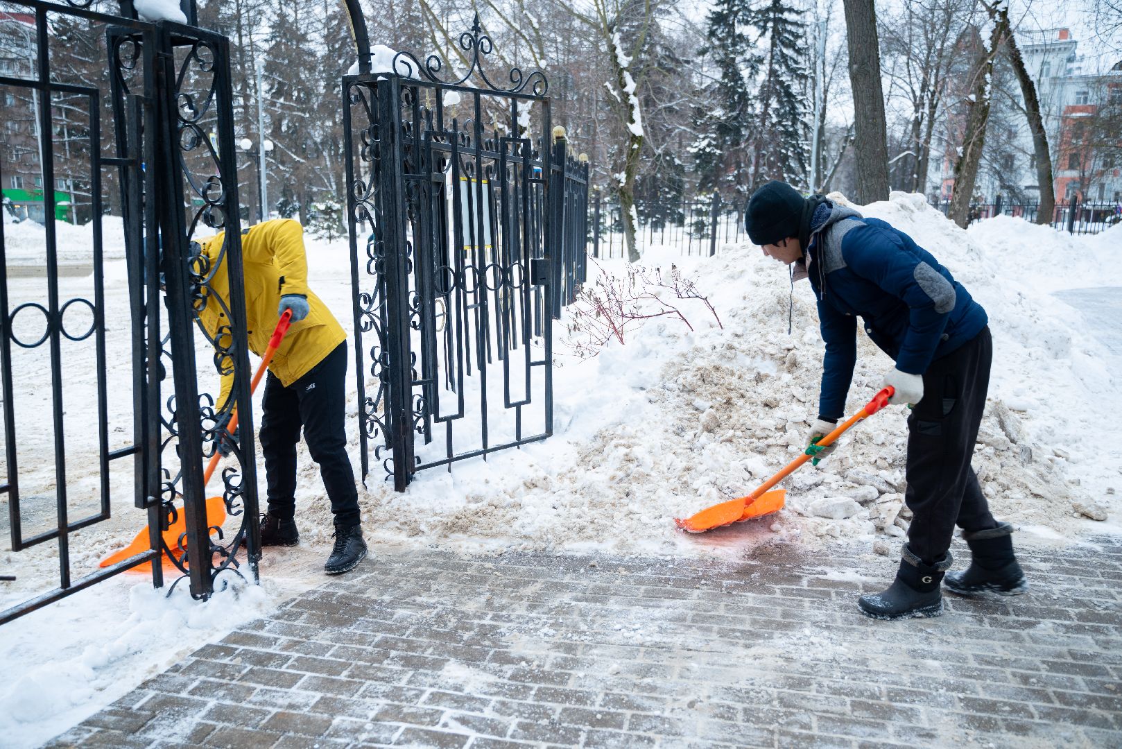 лыткарино, жкх, очистка, снег,